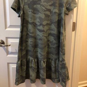 Jane and Delancey Camo Shirt Dress